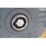 5,1RPM 0,37  kW Asmaat 40 mm  IE3. UNUSED 